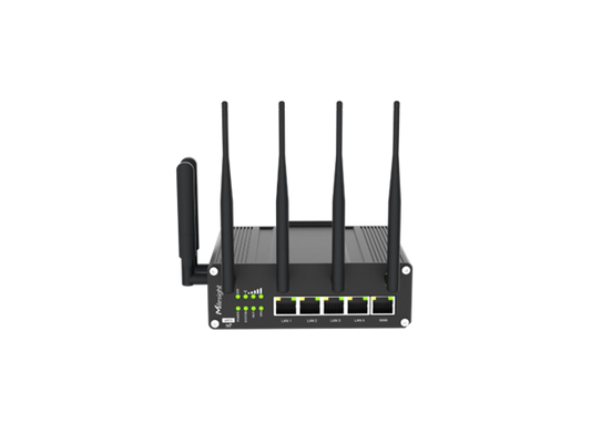 Milesight UR75 - 5G/4G industriruter     med I/O, WiFi-6, 4 x PoE Ethernet